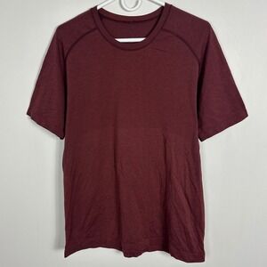 Lululemon Metal Vent Short Sleeve Anti‎ Stink Tee Mens Size Large T-Shirt Active
